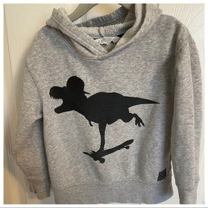 H&M kids grey hoodie